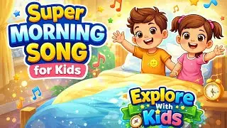 Super Morning Song for Kids | Wake Up & Play | Explore With Kids