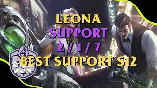 LEONA SUPPORT VS LUX | THE BEST SUPPORT CARRY S12