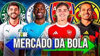 PALMEIRAS TENTA BERALDO | ARSENAL SE MEXE POR ÁLVAREZ | VINI JR PODE SAIR | VEIGA DEIXA O VERDÃO