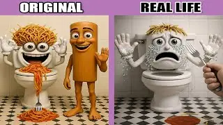Brainrot Memes when it all ended | Brainrot Original vs Real life | Brainrot Animation #Sonic