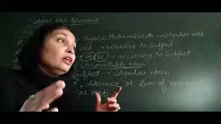 Subject -Verb Agreement (Part-2)