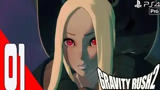 Gravity Rush 2 - Walkthrough Part 1 Chapter 1 Banga Settlement - Prologue