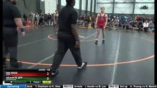 Junior 138 Ian Heise Iowa Vs DeAunte Epp Washington