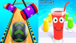 Going Ball Vs Juice Run - All Level Gameplay Android,IOS,New APK Update Youtube Video