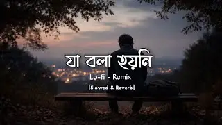 যা বলা হয়নি | Ja Bola Hoynai - lo-fi Remix (Slowed + Reverb) | EGreen Studio 