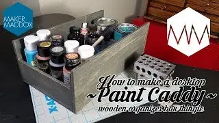 ▲ No Fuss Tabletop Paint Caddy // Limited Tools