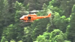Giant Scale Helicopter RC Model  Bell 212 Twin Two-Twelve