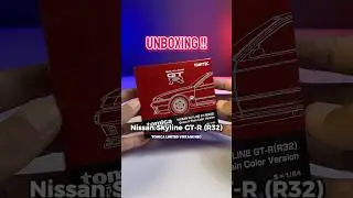 Tomica Limited Vintage Neo Nissan Skyline GTR R32 JGTC Stock #tomicalimitedvintage #diecastcars