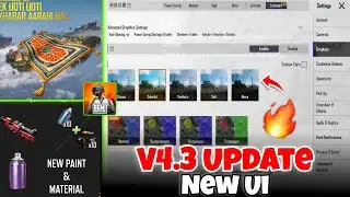 V4.3 Update 😱 | New UI in 4.3 Update Pubg & Bgmi | Royal Pass 18 in 4.3 Update 🔥