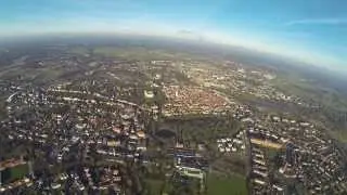 Blade 350 QX Celle von Oben mit GoPro Hero 3