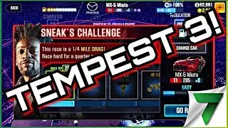 Tempest 3 Sneak Challenge! Part 1 | CSR Racing 2