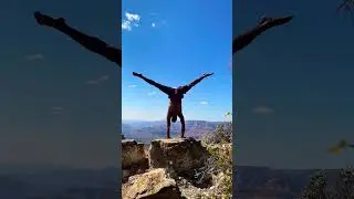 Nature&rsquo;s Recharge: CYBERYOGA Handstands in the Grand Canyon #cyberyoga #handstands #grandcanyon