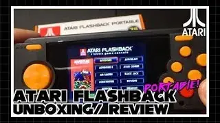 Распаковка и обзор Atari Flashback Portable 2017 Edition