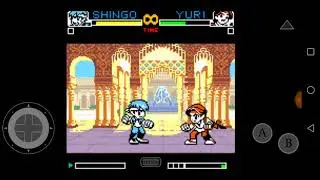King of Fighters R-2 - Shingo vs EX Yuri (Sparring; Spain)