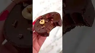 Tarte Chocolat 🍫 Pralin&eacute; Noisettes Amandes ! #shorts #tastyrecipes