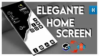 🚀Personaliza tu ANDROID Elegante: Tema MINIMALISTA/ Home Screen Estilo PRO con Nova y Smart Launcher