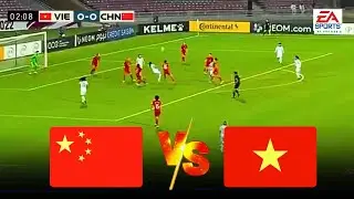 May 4, 2025: CHINA vs VIETNAM || International Women's friendly football | fifa 23 ( ULTRA HD )