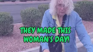 Grandma receives life changing gift for her generosity🥹🥹