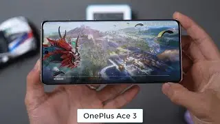 OnePlus Ace 3 5G -Unboxing & Review -Gaming Test (PUBG Gameplay)