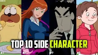 TOP 10 SIDE-CHARACTERS OF ALL TIME | supporting characters | hero 10 |