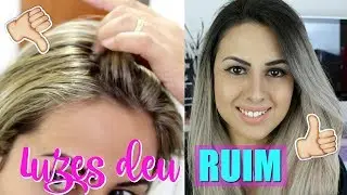 Escurecendo raiz do LOIRO EM CASA | Corrigindo RAIZ MANCHADA