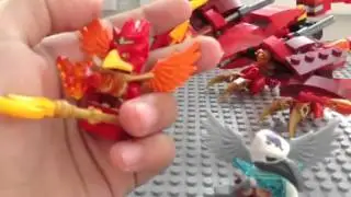 Обзор лего Chima 70221[Flinx's Ultimate Phoenix]