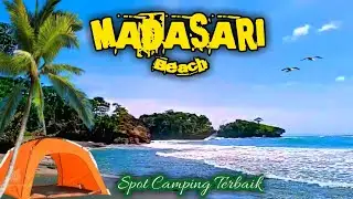 Pantai madasari spot camping terbaik!!!#explorewisataindonesia #pangandaranwisataseru