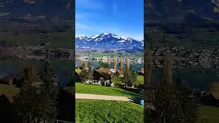 Sarnersee Obwalden 🇨🇭 #mountains #bergen #see #lake #switzerland #swiss #obwalden #alps #sarnen