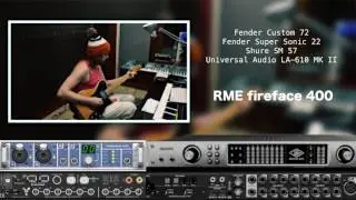 RME fireface 400 vs Universal Audio UAD apollo QUAD