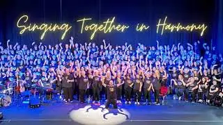 Voices of Yorkshire singing Run at Victoria Theatre, Halifax