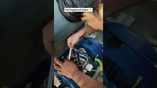 Ahu Motor Earth Fault Testing 🔥#electrical #electricalindia #qatar #motor #shorts #shortsfeed