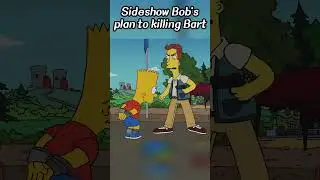 Sideshow Bob's plan to killing Bart #simpsons