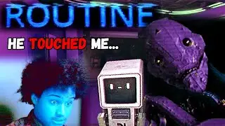 I Tried Surviving on this SPACE SHIP with ANDROIDS | Routine (Space horror)