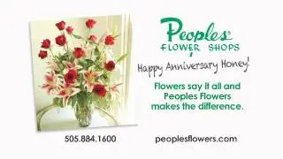 Happy Anniversary Roses & Lilies - Peoples Flowers