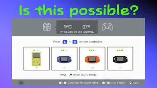 Can I Control my Nintendo Switch with my GBA?