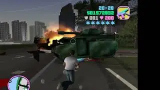GTA Vice City 6-STAR WANTED LEVEL ( Washington Beach) #gtavicecity #gaming