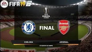 Chelsea Vs Arsenal ! FIFA 19 Prediction ! UEFA EUROPA LEAGUE FINAL 2018/19