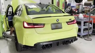 BMW M3 Competition - Active Autowerke G80 Mid-Pipe with X-Pipe