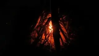 Como hacer Fuego, ANTORCHA HOGUERA para el Belen o Lumbre