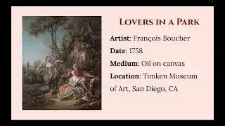 Precious Cherishes: Love & Luxury in Rococo Art