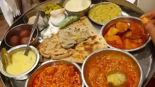 Thakar Thal Morbi || Best GUJARATI and KATHIYAWADI Thali in Morbi Gujarati || Best Thali in Morbi
