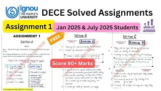 DECE Solved Assignment Jan & July 2025 IGNOU Simran Gumber