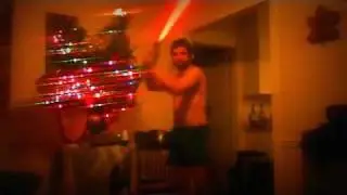 north chili trash, invents lightsaber exercise technique...Jissercise!