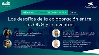 Los desaf&iacute;os de la colaboraci&oacute;n entre las ONG y la juventud