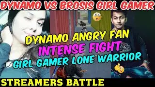 Dynamo VS Girl Gamer, Dynamo Gaming Crazy Fans Angry On Him, BTS And Emperor In Same Match