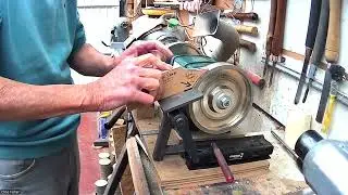 Consistency in sharpening my scrapers by Chris Fisher #pyrography_doodles #woodturning