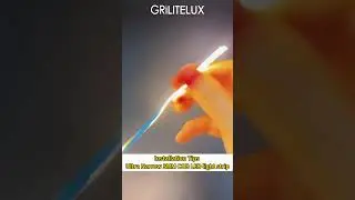 Perfect for Tight Spaces: 3MM COB LED Strip Installation Guide.#diy #ledlights #connection #tips