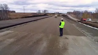 Road Construction Stock Video