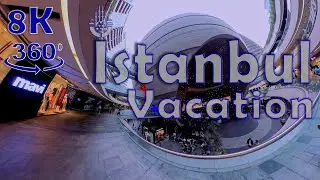 Incredible 8K VR Tour of Istanbul Kanyon Shopping Mall! 360&deg; Virtual Reality Experience