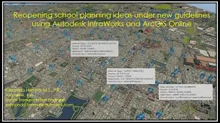 Mobility Simulation Reopening Schools under New Security Guidelines